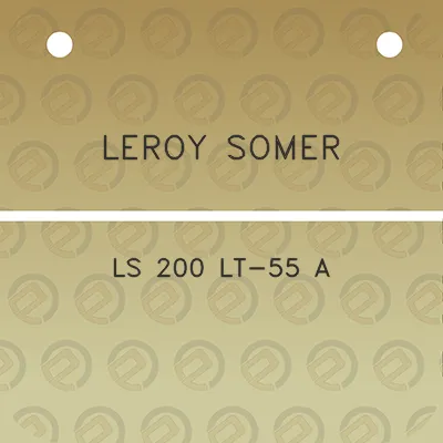 leroy-somer-ls-200-lt-55-a