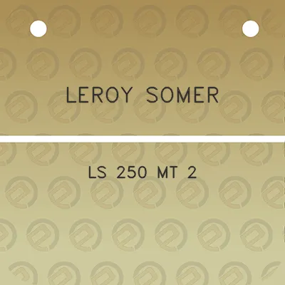 leroy-somer-ls-250-mt-2