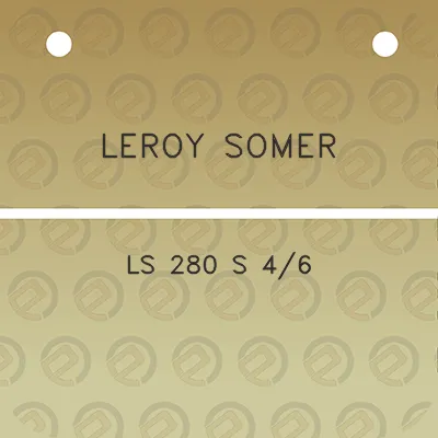 leroy-somer-ls-280-s-46