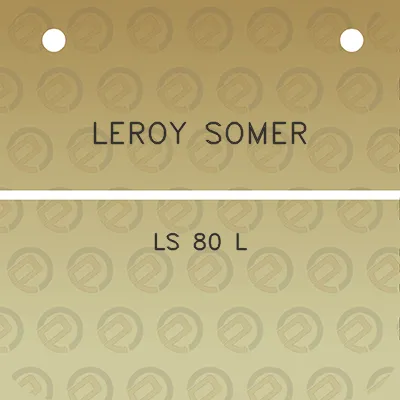 leroy-somer-ls-80-l