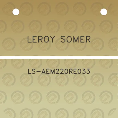 leroy-somer-ls-aem220re033