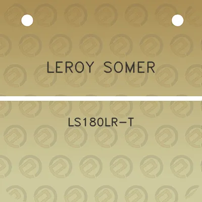 leroy-somer-ls180lr-t