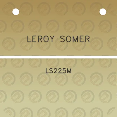 leroy-somer-ls225m