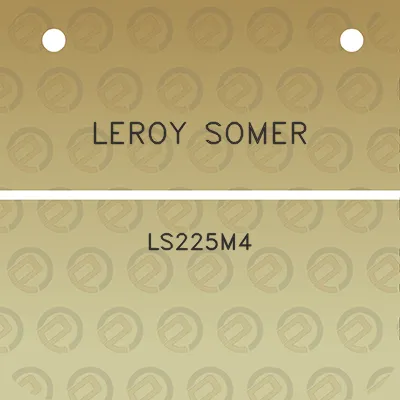 leroy-somer-ls225m4