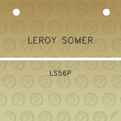 leroy-somer-ls56p