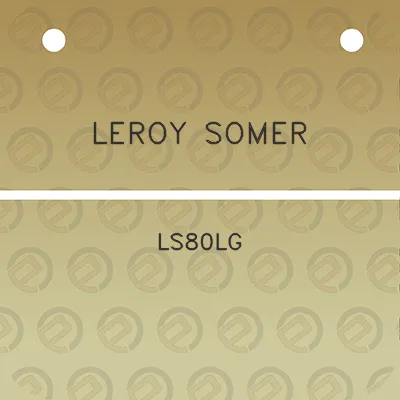 leroy-somer-ls80lg