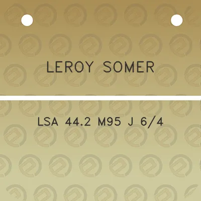 leroy-somer-lsa-442-m95-j-64