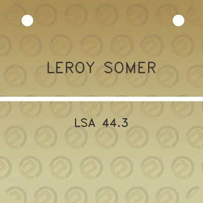 leroy-somer-lsa-443