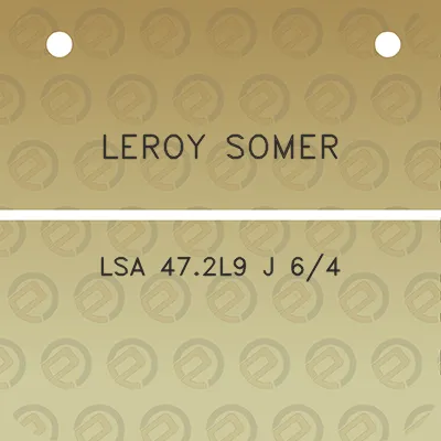 leroy-somer-lsa-472l9-j-64