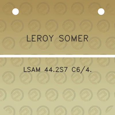 leroy-somer-lsam-442s7-c64