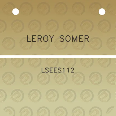 leroy-somer-lsees112