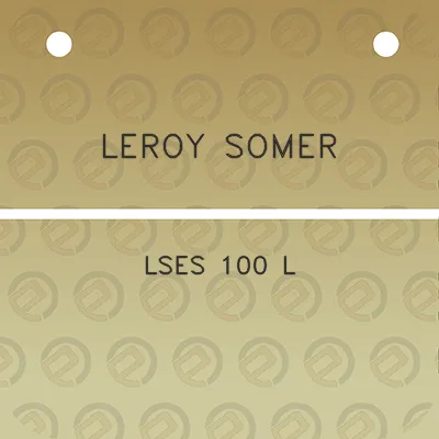 leroy-somer-lses-100-l