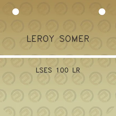 leroy-somer-lses-100-lr