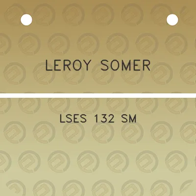 leroy-somer-lses-132-sm