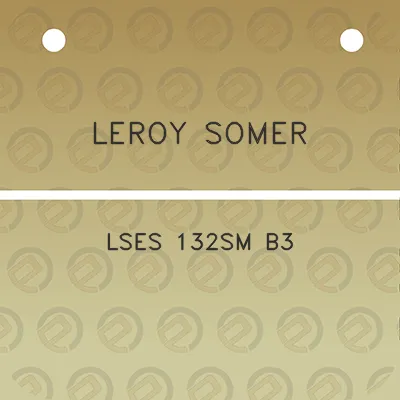 leroy-somer-lses-132sm-b3