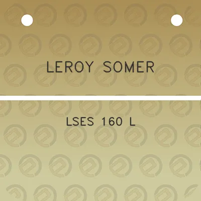 leroy-somer-lses-160-l