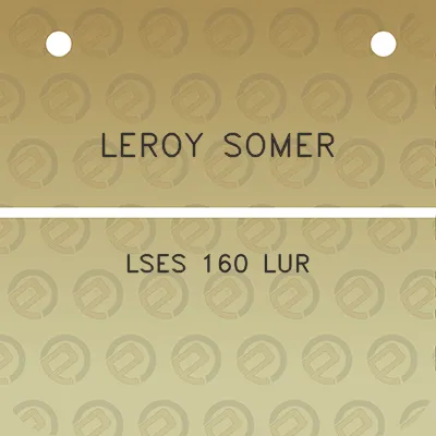 leroy-somer-lses-160-lur