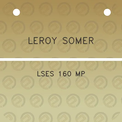 leroy-somer-lses-160-mp