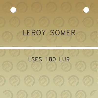 leroy-somer-lses-180-lur