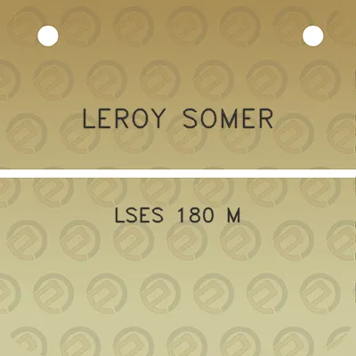 leroy-somer-lses-180-m