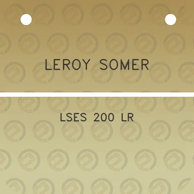 leroy-somer-lses-200-lr