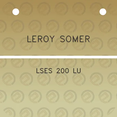 leroy-somer-lses-200-lu