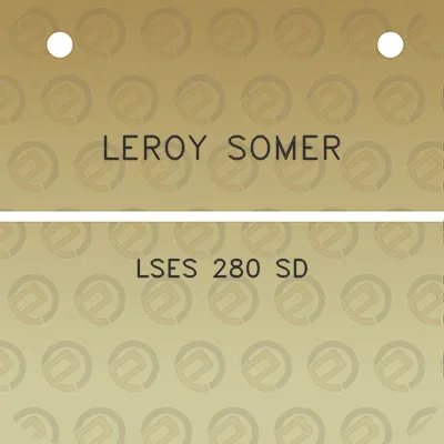 leroy-somer-lses-280-sd