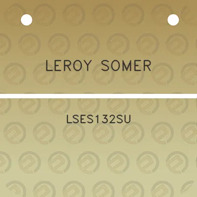 leroy-somer-lses132su