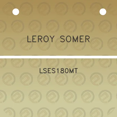 leroy-somer-lses180mt