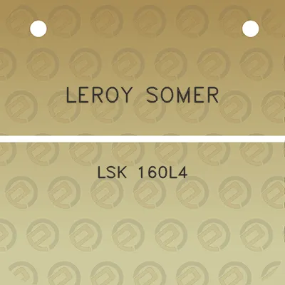 leroy-somer-lsk-160l4