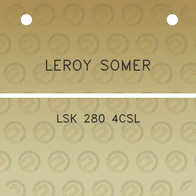 leroy-somer-lsk-280-4csl