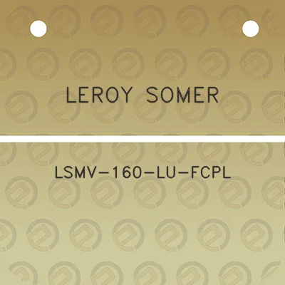 leroy-somer-lsmv-160-lu-fcpl