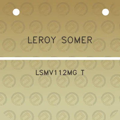 leroy-somer-lsmv112mg-t