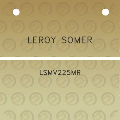 leroy-somer-lsmv225mr