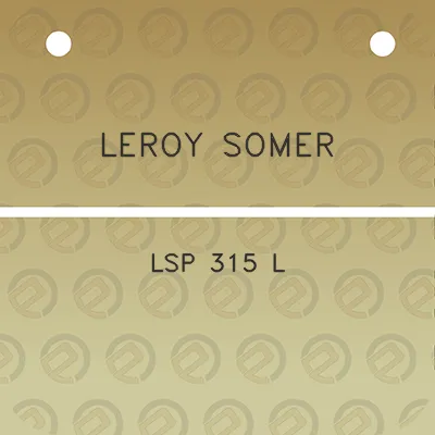 leroy-somer-lsp-315-l