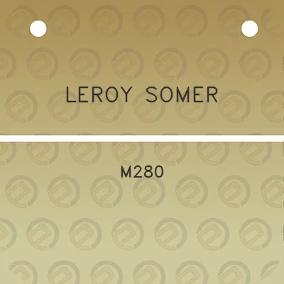 leroy-somer-m280