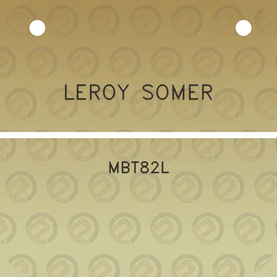 leroy-somer-mbt82l