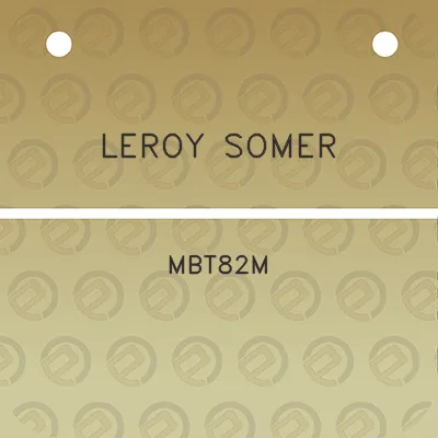 leroy-somer-mbt82m