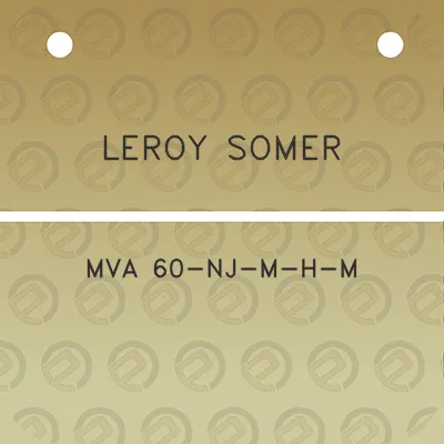 leroy-somer-mva-60-nj-m-h-m