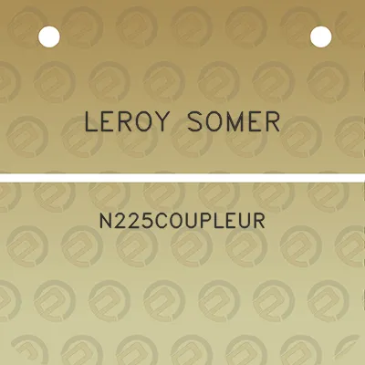 leroy-somer-n225coupleur