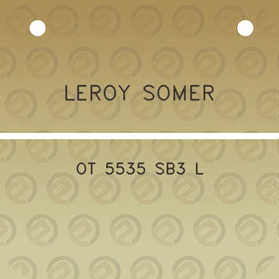 leroy-somer-ot-5535-sb3-l