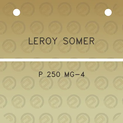 leroy-somer-p-250-mg-4