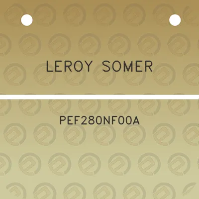 leroy-somer-pef280nf00a