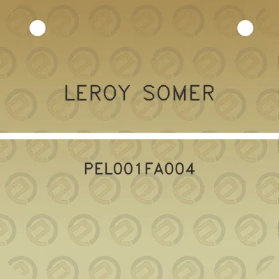 leroy-somer-pel001fa004