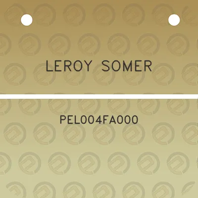 leroy-somer-pel004fa000