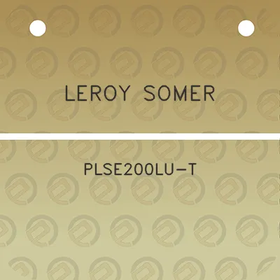 leroy-somer-plse200lu-t