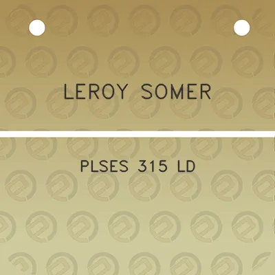 leroy-somer-plses-315-ld