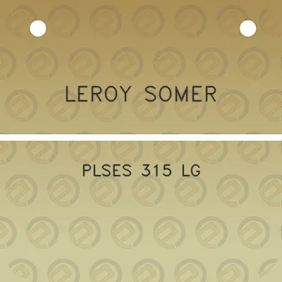 leroy-somer-plses-315-lg