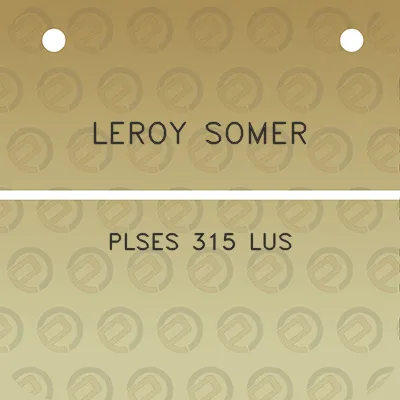 leroy-somer-plses-315-lus