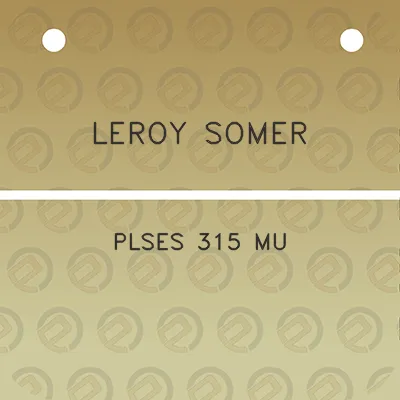 leroy-somer-plses-315-mu